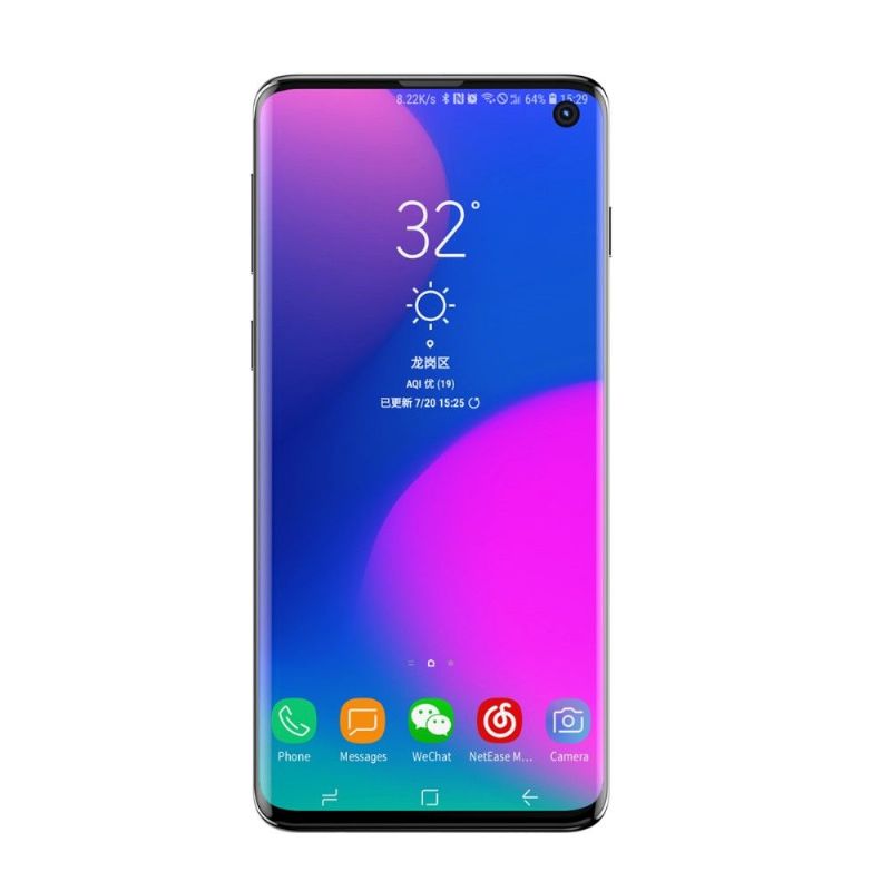 Samsung Galaxy S10 - 2 Zakřivené Chrániče Obrazovky