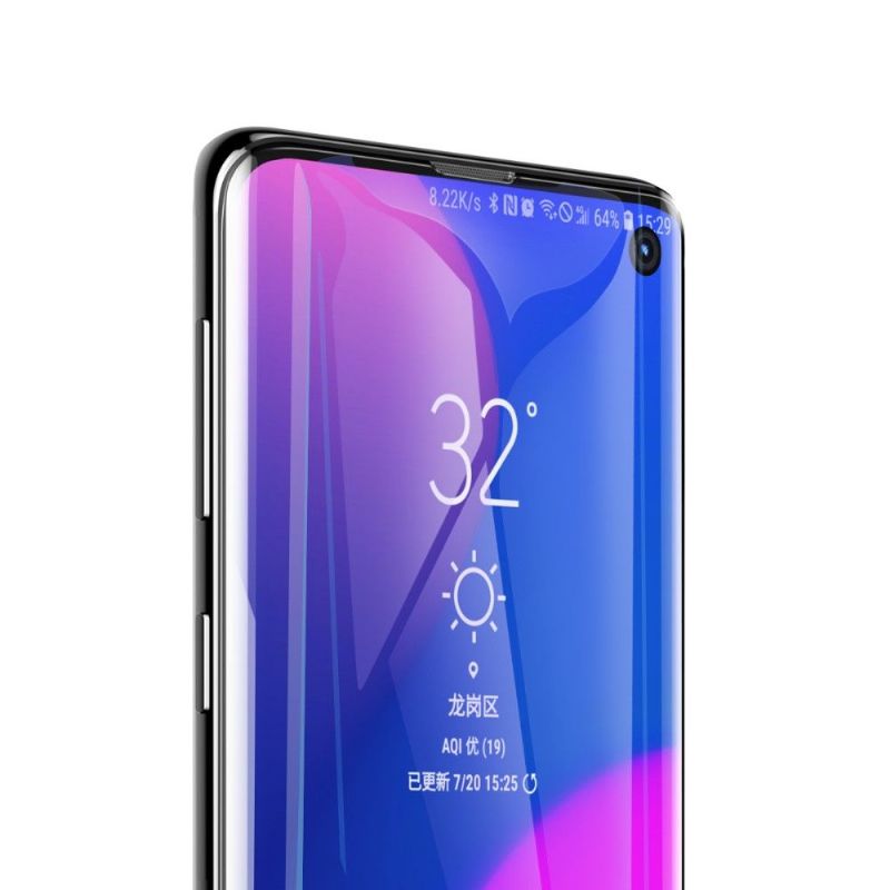 Samsung Galaxy S10 - 2 Zakřivené Chrániče Obrazovky