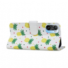 Flipové Pouzdro Na Xiaomi Mi 11i / Poco F3 Ananas