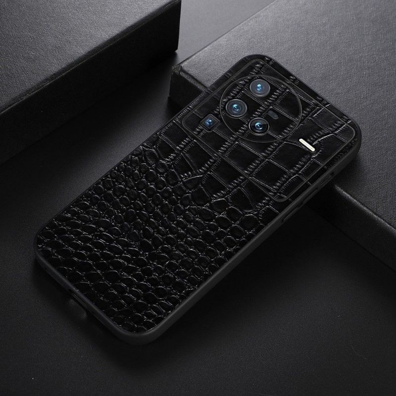 Kryt Na Vivo X80 Pro Kůže Colette Croc Effect