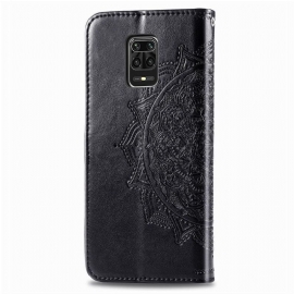 Flipové Pouzdro Na Xiaomi Redmi Note 9S / Redmi Note 9 Pro Držák Karty Mandala