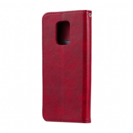 Flipové Pouzdro Na Xiaomi Redmi Note 9S / Redmi Note 9 Pro Kapsa Na Zip