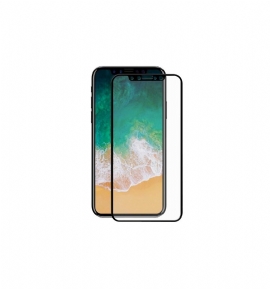 Ochranné Tvrzené Sklo Pro iPhone X / Xs V Plné Velikosti – Černé