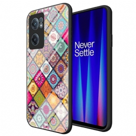 Kryty Na Mobil Na OnePlus Nord CE 2 5G Mandalový Kaleidoskop Se Stojanem