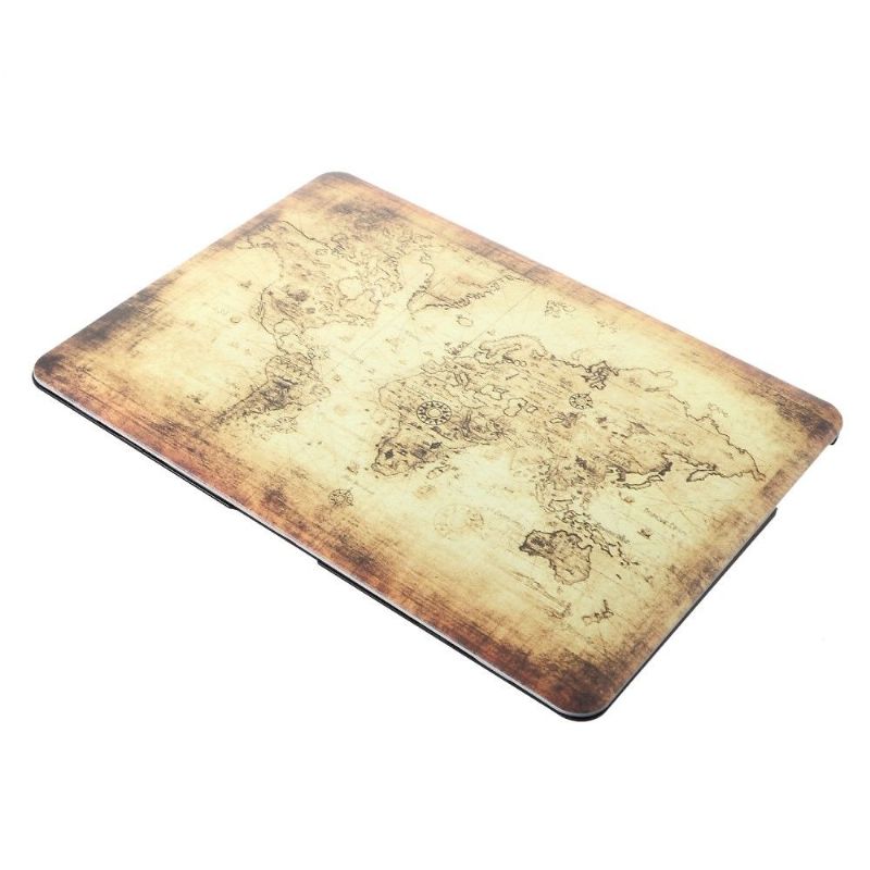 Macbook Air 13 Palců - Vintage World Map Shell