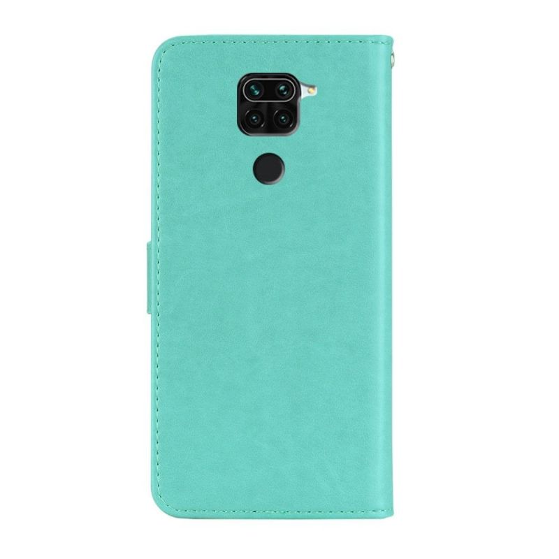 Flipové Pouzdro Na Xiaomi Redmi Note 9 Reliéfní Sova