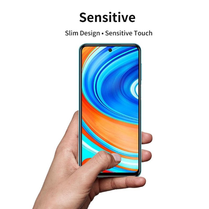 Ochrana Obrazovky Z Tvrzeného Skla Xiaomi Redmi Note 9 V Plné Velikosti