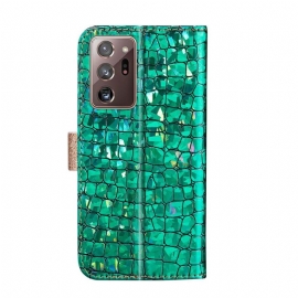 Pouzdra Na Samsung Galaxy Note 20 Ultra Flitry S Efektem Croc