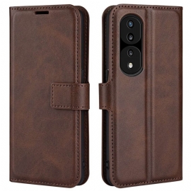 Flipové Pouzdro Na Honor 70 Slim Extreme Leather Effect