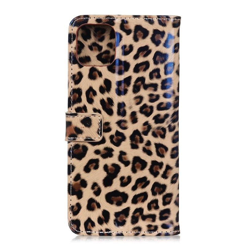 Flipové Pouzdro Na iPhone 12 Pro Max Leopard