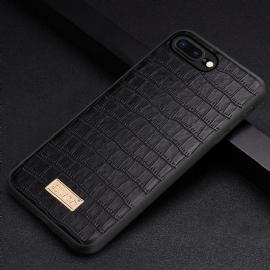 Kryt Na iPhone 8 Plus / 7 Plus Kožený Efekt Sulada Croc