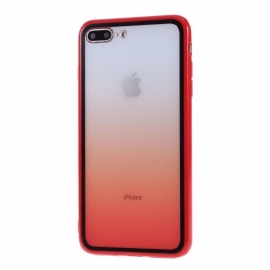 Kryt Na iPhone 8 Plus / 7 Plus Průhledný Přechod