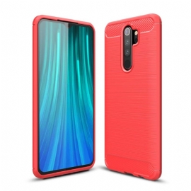 Kryt Na Xiaomi Redmi Note 8 Pro Uhlíkový Kartáčovaný Gel