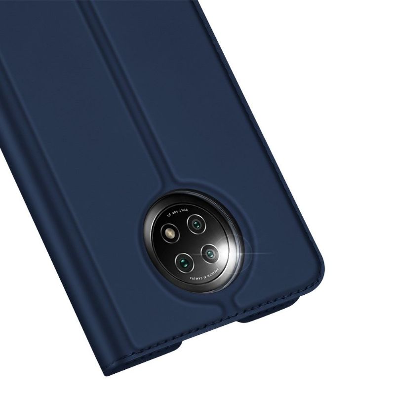 Kožené Pouzdro Na Xiaomi Redmi Note 9T Obchodní Saténový Efekt