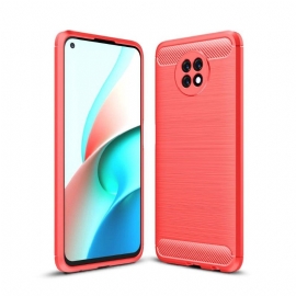 Kryt Na Xiaomi Redmi Note 9T Flexibilní Kartáčovaný Efekt