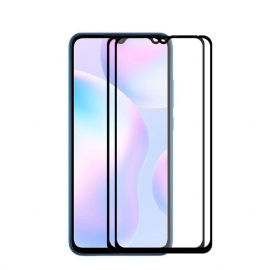 Balení 2 Fólií Z Tvrzeného Skla V Plné Velikosti Pro Xiaomi Redmi 9A