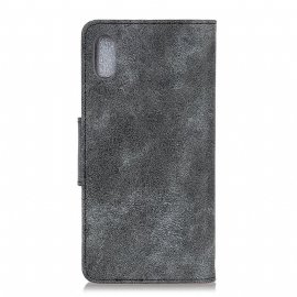 Pouzdra Na Xiaomi Redmi 9A Edouard Vintage Umělá Kůže