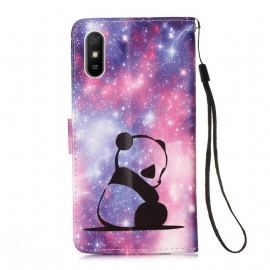 Pouzdra Na Xiaomi Redmi 9A Na Lana Snící Panda