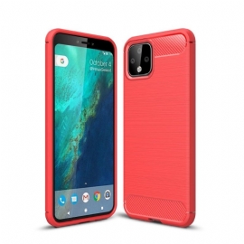 Kryt Na Google Pixel 4 XL Kartáčovaný Uhlík