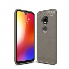 Kryty Na Mobil Na Motorola Moto G7 Uhlíkový Kartáčovaný Gel