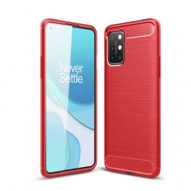 Kryt Na OnePlus 8T Kartáčovaný Efekt Flexibilní