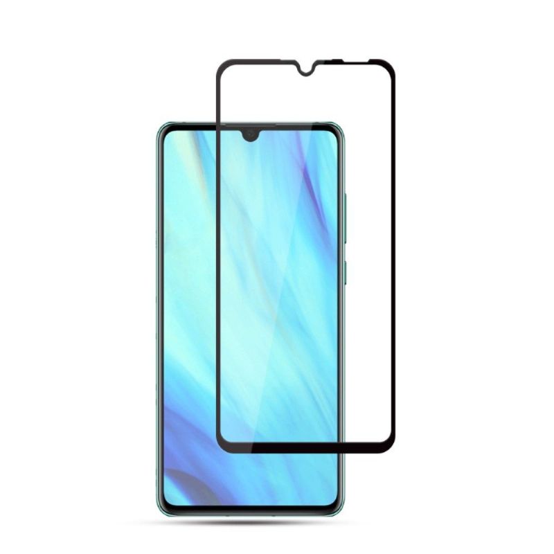 Huawei P30 – Ochranné Tvrzené Sklo V Plné Velikosti – Černá