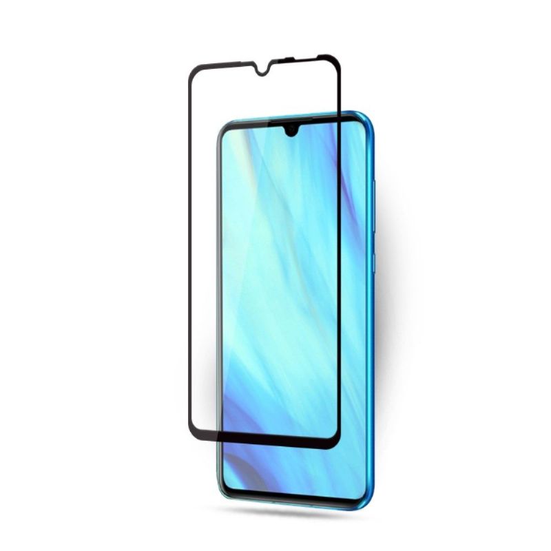 Huawei P30 – Ochranné Tvrzené Sklo V Plné Velikosti – Černá