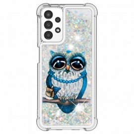 Kryt Na Samsung Galaxy A13 Slečna Owl Sequins