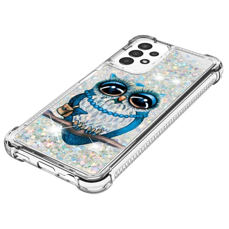 Kryt Na Samsung Galaxy A13 Slečna Owl Sequins