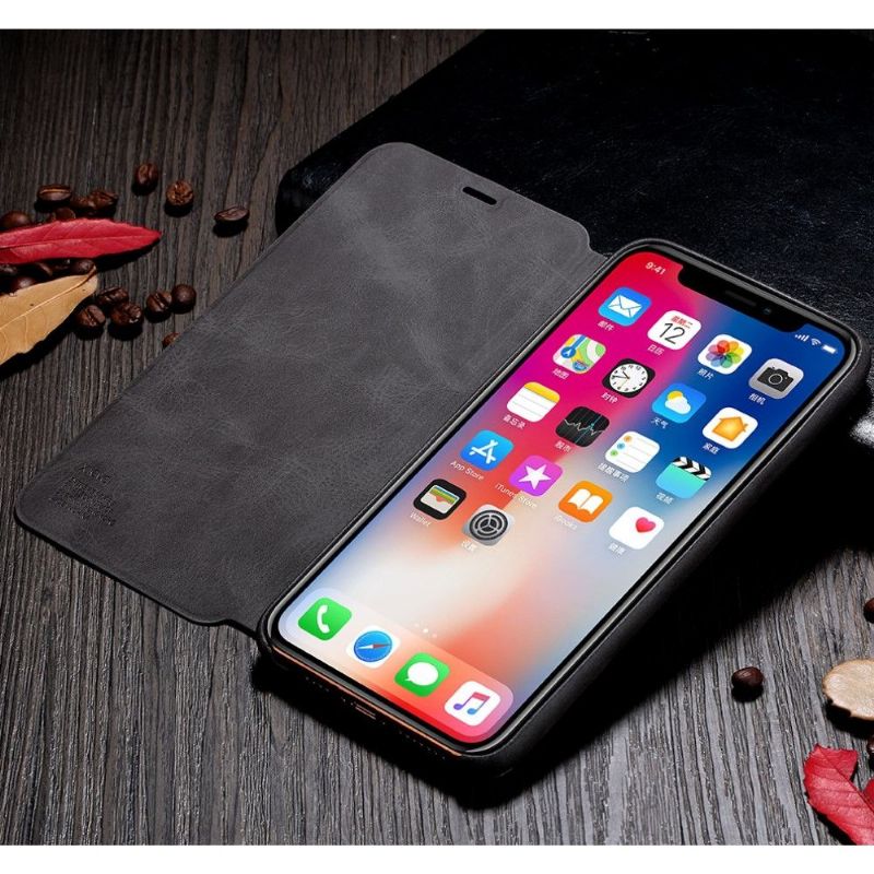 Flipové Pouzdro Na iPhone 11 Pro Max Stylová Kůže X-level