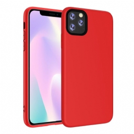 Kryt Na iPhone 11 Pro Max Jednoduchý Tekutý Silikon