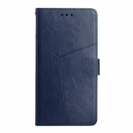 Kožené Pouzdro Na Xiaomi Redmi Note 12 5G Na Lana Y Strappy Design