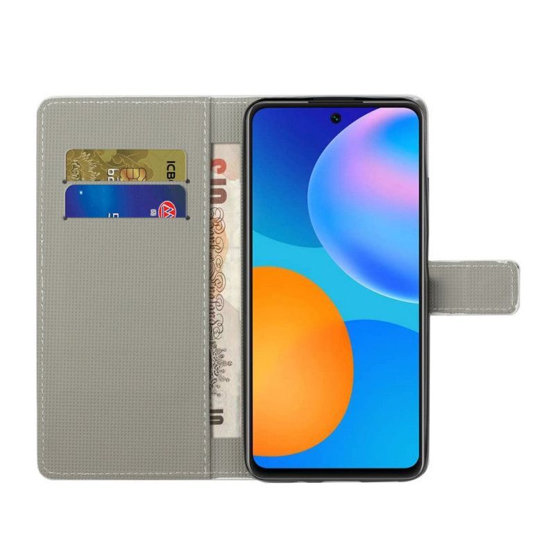 Flipové Pouzdro Na Xiaomi Redmi Note 11 / 11S Spící Sova