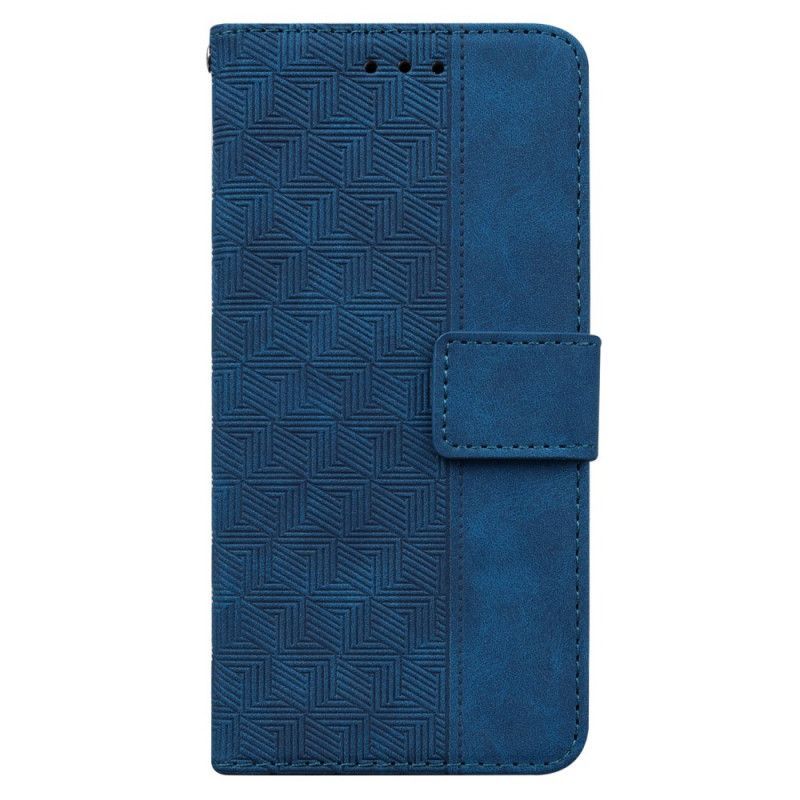 Kožené Pouzdro Na Xiaomi Redmi Note 11 / 11S Na Lana Strappy Vzor