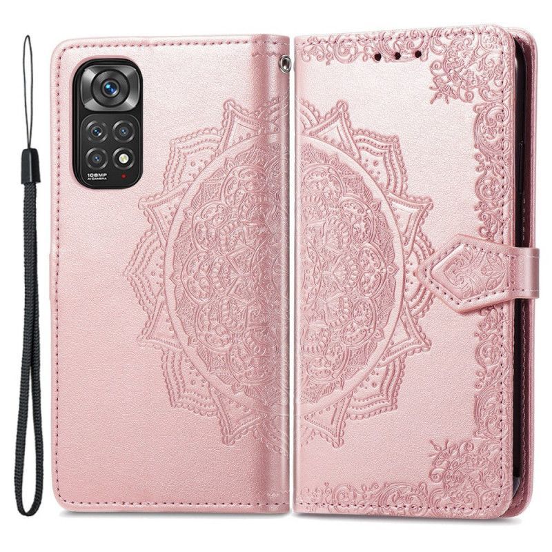 Kožené Pouzdro Na Xiaomi Redmi Note 11 / 11S Mandala Středověk