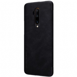 Kožené Pouzdro Na OnePlus 7T Pro Umělá Kůže Nillkin Qin