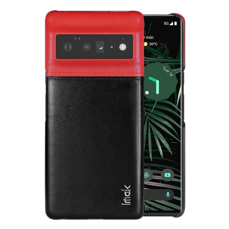 Kryt Na Google Pixel 6 Imak Faux Leather Bicolor