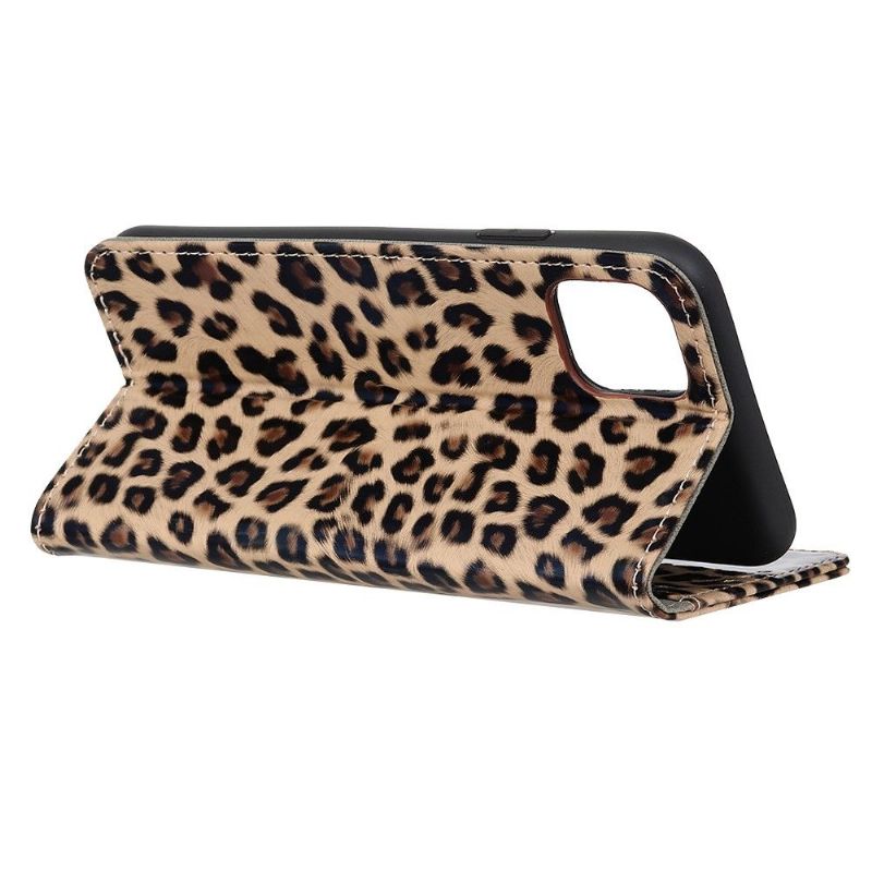 Kožené Pouzdro Na Samsung Galaxy S10 Lite Leopard