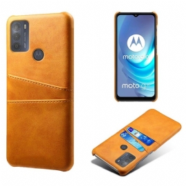 Kryt Na Motorola Moto G50 Držák Karet S Efektem Melody Leather