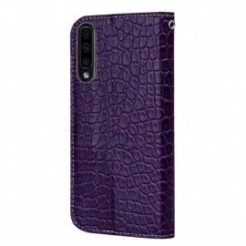 Pouzdra Na Samsung Galaxy A70 Luxusní Croc Efekt