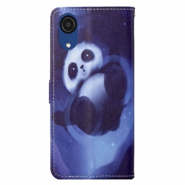 Flipové Pouzdro Na Samsung Galaxy A03 Core Panda