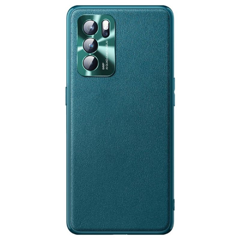 Kryty Na Mobil Na Oppo Reno 6 5G Barevný Styl Kůže