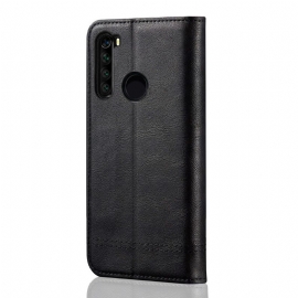 Flipové Pouzdro Na Xiaomi Redmi Note 8T Držák Karet Z Nebeské Umělé Kůže