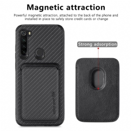 Kryt Na Xiaomi Redmi Note 8T Ochranný Držák Magnetické Karty