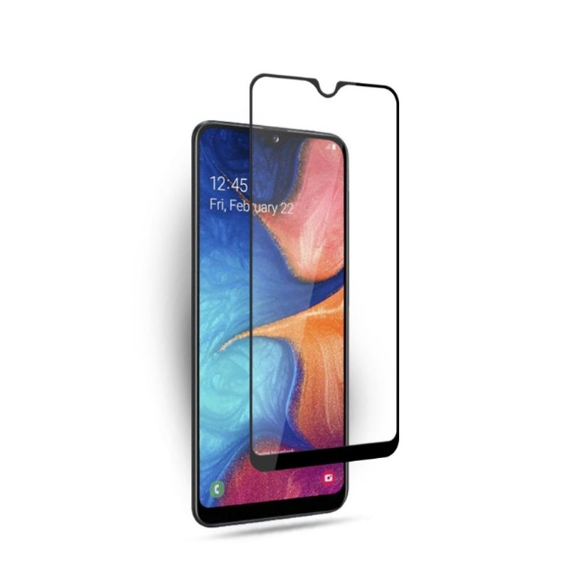 Samsung Galaxy A20E – Ochranné Tvrzené Sklo V Plné Velikosti – Černá