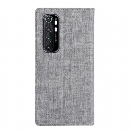 Kožené Pouzdro Na Xiaomi Mi Note 10 Lite Funkce Podpory Rovnátek