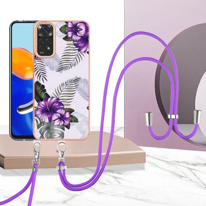 Kryt Na Xiaomi Redmi Note 11 / Note 11S Na Lana Exotické Květiny