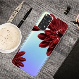 Kryt Na Xiaomi Redmi Note 11 / Note 11S Červené Okvětní Lístky