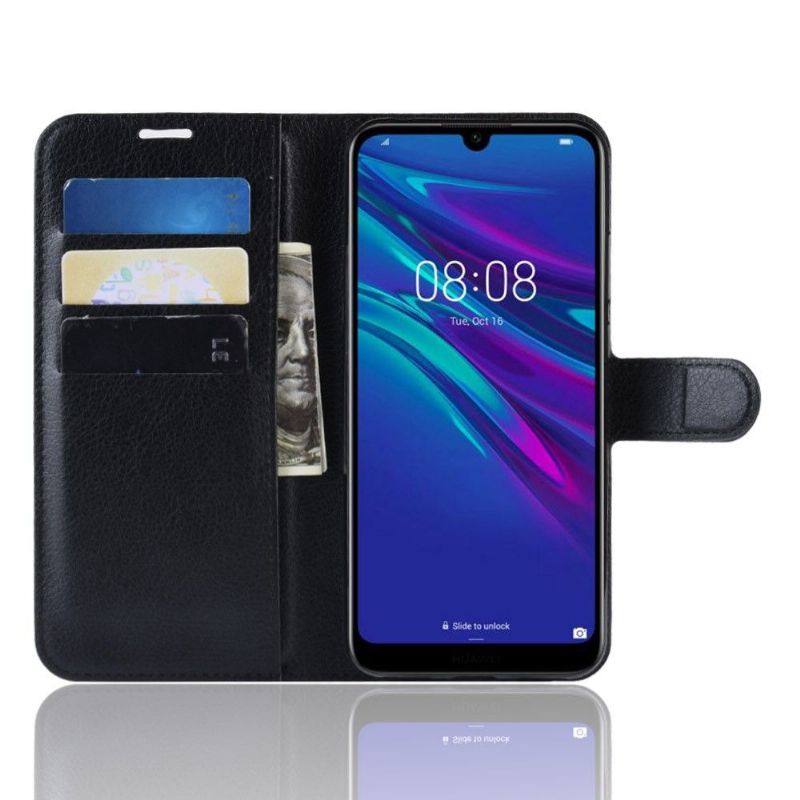 Pouzdra Na Huawei Y6 2019 Stylový Kožený Držák Na Karty