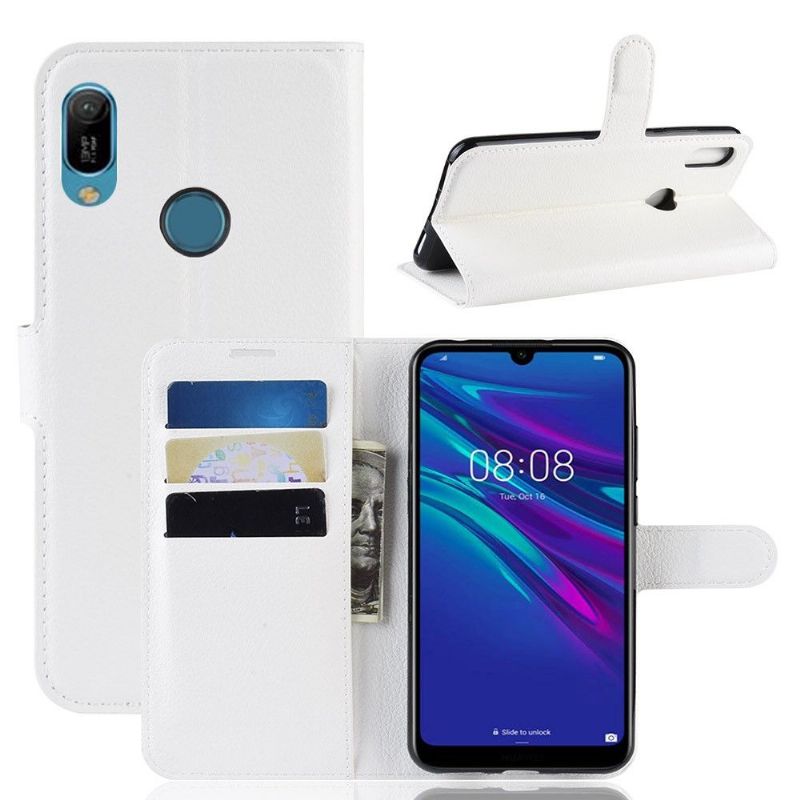 Pouzdra Na Huawei Y6 2019 Stylový Kožený Držák Na Karty